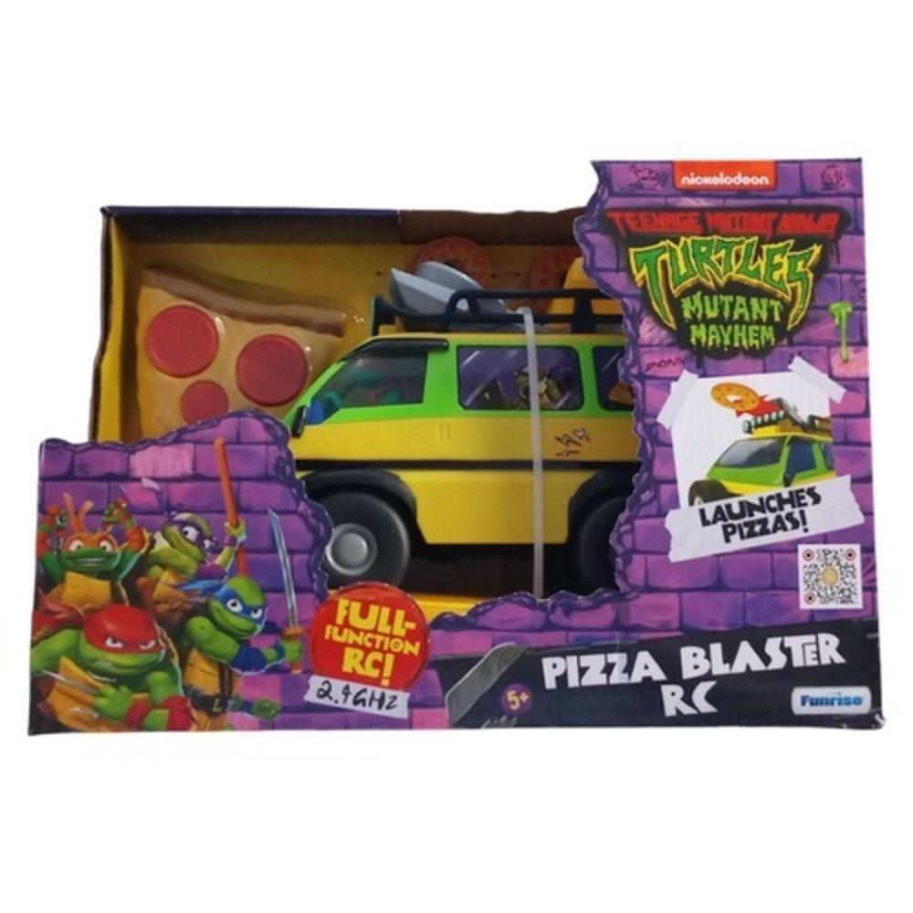 Funrise TMNT Ninja Turtles Mutant Pizza Blaster Vehicle Battery Powered RC